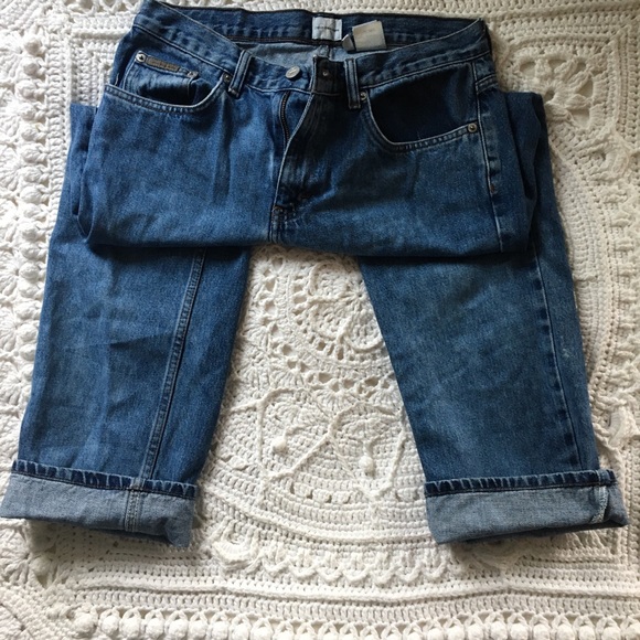 Calvin Klein Bleached Blue Jeans - Picture 4 of 6